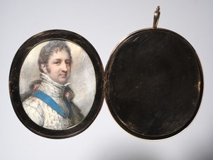 Louis-Philippen, Orléansin herttuan, myöhemmin Ranskan kuninkaan, muotokuva, 1804. tekijältä Richard Cosway