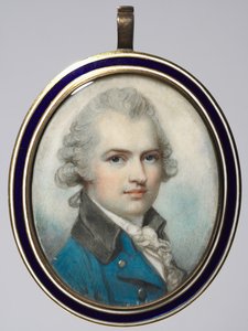 Miehen muotokuva, c. 1790. tekijältä Richard Cosway