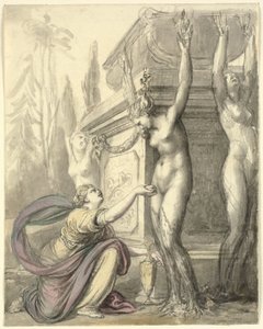 Heliadit Phaetonin haudalla (Ovidius, Metamorphoses, II, 340-366)