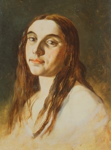 Hullun naisen muotokuva