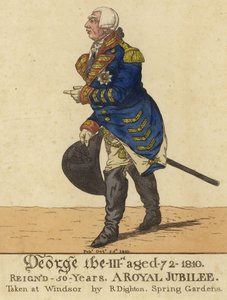 Kuningas Yrjö III tekijältä Richard Dighton