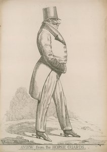 Sir Robert Bolton; Näkymä Horse Guardsilta tekijältä Richard Dighton