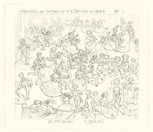1849, Kotona, Polka tekijältä Richard Doyle