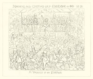 1849, Mahdollisuus vaaleihin tekijältä Richard Doyle