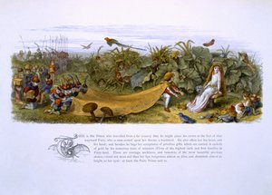 Kuvituksia William Allinghamin ja Andrew Langin teoksesta "In Fairyland: A Series of Pictures from the Elf-World" tekijältä Richard Doyle