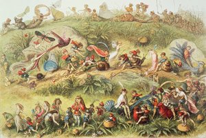 Tonttukuninkaan voittomarssi tekijältä Richard Doyle