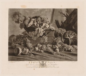 Hedelmäpala, 1776. tekijältä Richard Earlom