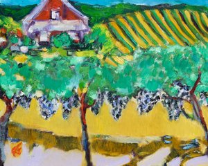 Merlot Grapes, Napa, 2017 tekijältä Richard Fox