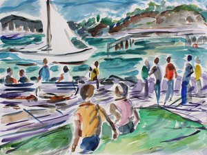Tiburon Promenade, 2017 tekijältä Richard Fox