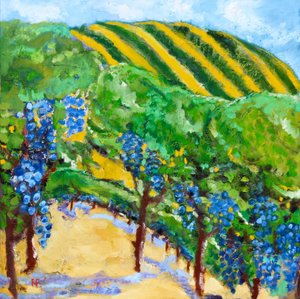 Vineyard ja Rolling Hills, 2019 tekijältä Richard Fox