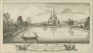 Lichfield Cathedral and Close - East View: kuparilevykaiverrus