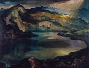 vuoristojärvi tekijältä Richard Harlfinger