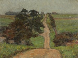 Roomalainen tie lähellä Northleachia, Gloucestershire, Gloucestershire tekijältä Richard Heyworth