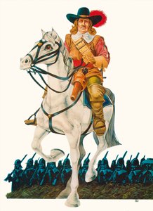 Oliver Cromwell (värilitografia)