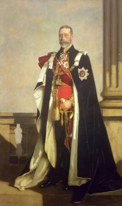 Hänen Majesteettinsa George V:n (1865-1936) muotokuva