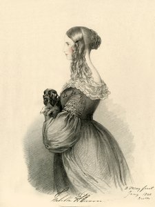 Isabella Anson, 1840. tekijältä Richard James Lane