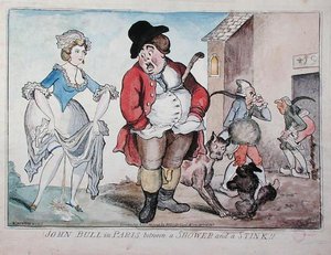 John Bull Pariisissa suihkun ja hajun välissä