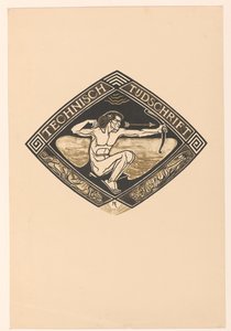 Kansisuunnittelu: Technical Magazine, 1914 tekijältä Richard Nicolaüs Roland Holst