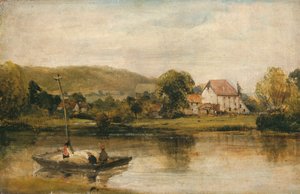 "Matala Normandiassa", 1821-1828 tekijältä Richard Parkes Bonington