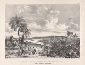 Campos sur les bords Rio das Velhasissa tekijältä Richard Parkes Bonington