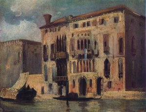 Näkymä Grand Canalille, 1800-luku tekijältä Richard Parkes Bonington