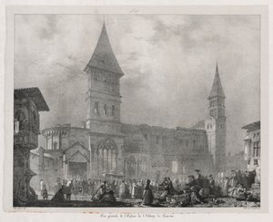 Kuvankauniita ja romanttisia matkoja muinaisessa Ranskassa, Franche-Comté..., 1825. tekijältä Richard Parkes Bonington