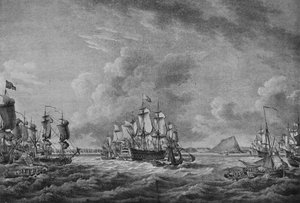 Howe Gibraltarilla, c1785