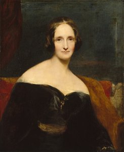 Muotokuva Mary Shelleystä, brittiläisestä kirjailijasta, noin 1840 (öljy kankaalle)
