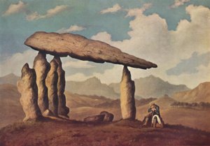 Megaliittinen hauta Pentre Ifanissa, Pembrokeshiressä, 1835, 1946 tekijältä Richard Tongue