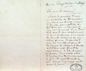 Richard Wagnerin käsinkirjoitettu kirje Luigi Mancinellille, 10. joulukuuta tekijältä Richard Wagner