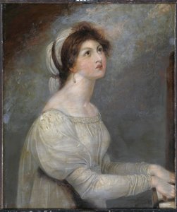 Lady Hamilton Pyhänä Ceciliana tekijältä Richard Westall