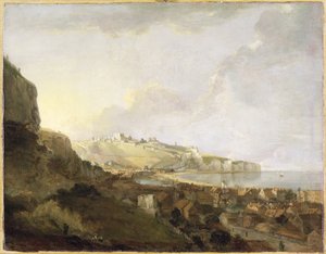 Dover, n. 1746-47 (öljy kankaalle) tekijältä Richard Wilson