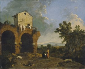 Hadrianuksen huvila, lähellä Tivolia tekijältä Richard Wilson