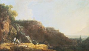 La Gran Cascada i la Vila de Mecenas a Tivolifinnish tekijältä Richard Wilson