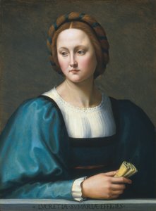 Lucrezia Sommaria, n. 1510. tekijältä Ridolfo Ghirlandaio