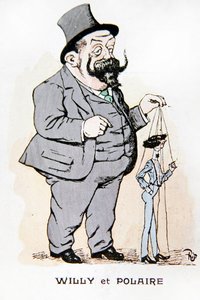 Willy ja Polaire, 1900-luvun alku (väri litho)