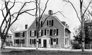 Oliver Wendell Holmesin talo Cambridgessa, Mass., Yhdysvalloissa, 1923.