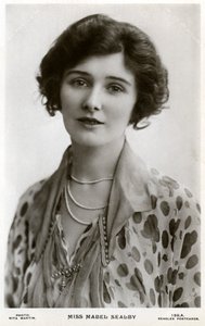 Mabel Sealby, brittiläinen näyttelijä, 1900-1910-luku.