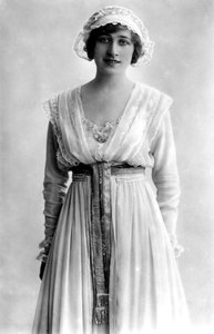 Phyllis Dare 1890-1975, englantilainen näyttelijä, 1900-luku.