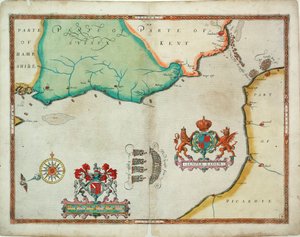 Kartta aiheesta "Pyrkimys Calais