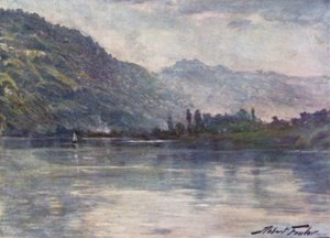 Morning Mists, lähellä Trefriwä (väri litho) tekijältä Robert (after) Fowler