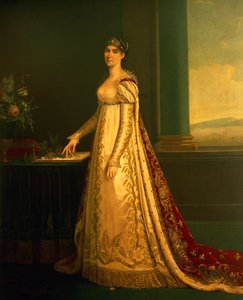Josephine Bonaparten muotokuva (öljy kankaalle) tekijältä Robert (attr. to) Lefevre