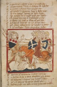 Egerton 3028 f.98 He päihittävät heitä vastaan lähetetyt saraseenit, esimerkki 