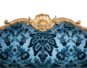 George III kullattu sohva tekijältä Robert Adam