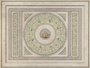 Headfort House, Irlanti: Saloon Ceiling tekijältä Robert Adam