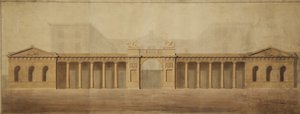 Old Admiralty Screen, 1700-luvun loppu. tekijältä Robert Adam
