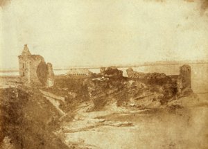 Tulosta St. Andrewsin linnasta Fifessa, Skotlannissa. J. Paul Getty -museosta