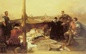 Sir Philip Sidneyn (1554-86) viimeiset päivät, 1882 tekijältä Robert Alexander Hillingford