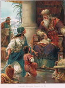 Kuvitus Ernest Nisterin teoksesta "Raamatun tarinoita", n. 1910 (värilitho) tekijältä Robert Ambrose Dudley