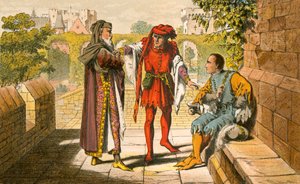 Warwick. "Olkaa me ensimmäisiä, jotka tervehtivät oikeutettua suvereeniamme" tekijältä Robert Ambrose Dudley